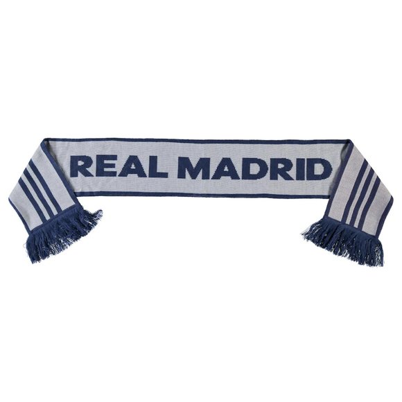NWT! ADIDAS Real Madrid Scarf - fifa - SOCCER FUTBOL - OFFICIAL fc - Picture 2 of 2